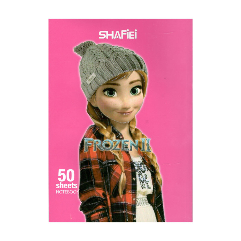 IMG_1443 دفتر ۵٠ برگ فانتزی خطی ته چسب گلاسه یووی اكليلى برجسته شفیعی - تصویر 1