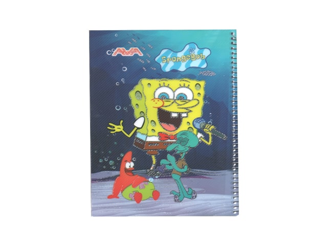IMG_1640 دفتر ٨٠ برگ طلقی فانتزی تک فنر شفیعی - تصویر 1