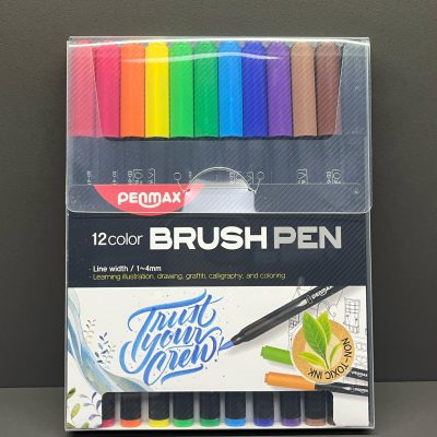 ماژیک نقاشی نوک براش BRUSH PEN پن مکس