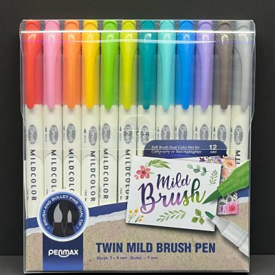 ماژیک نقاشی دوسر MILD BRUSH پن مکس(براش +نقاشی)