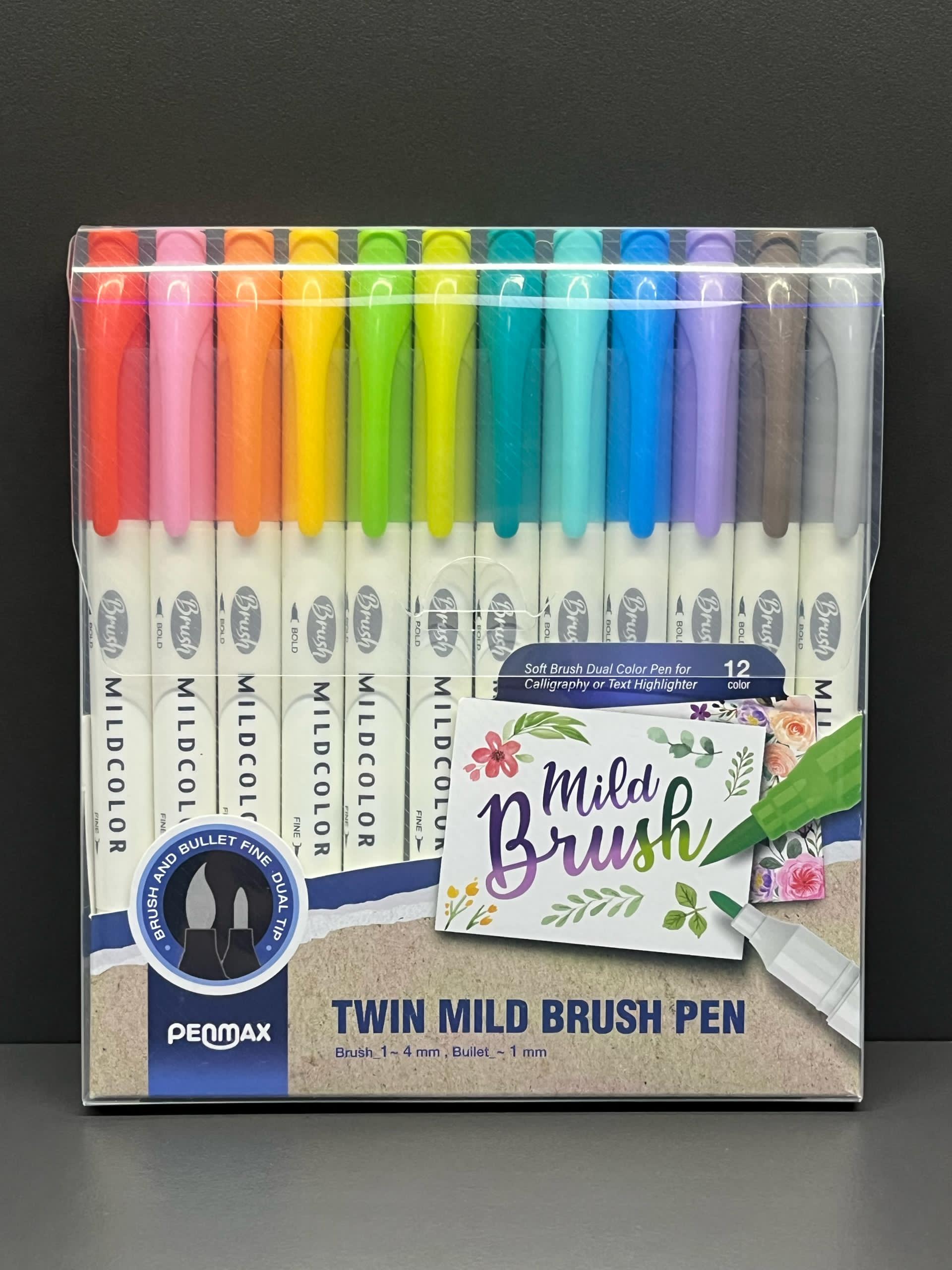 ماژیک نقاشی دوسر MILD BRUSH پن مکس(براش +نقاشی) ماژیک نقاشی دوسر MILD BRUSH پن مکس(براش +نقاشی)
