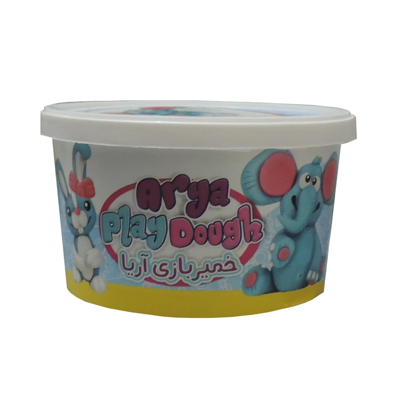 IMG_4940 خمیر بازی ۴ رنگ فانتزی حیوانات آریا - تصویر 1