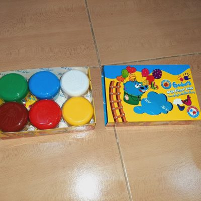 رنگ انگشتی ۶ رنگ آریا