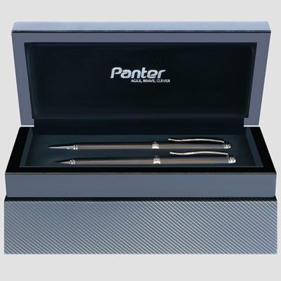 خودکار لاکچری Matte Black Body Double PL103 پنتر
