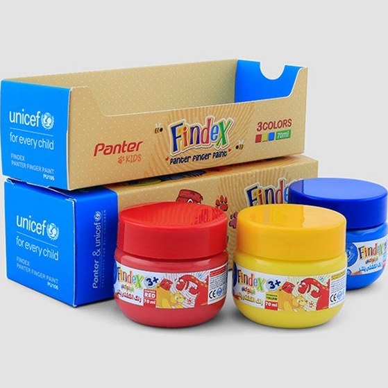 IMG_6800 رنگ انگشتی 3 رنگ پنتر و یونیسف مدل Findex - تصویر 1
