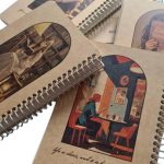 دفتر یادداشت دختر جوان